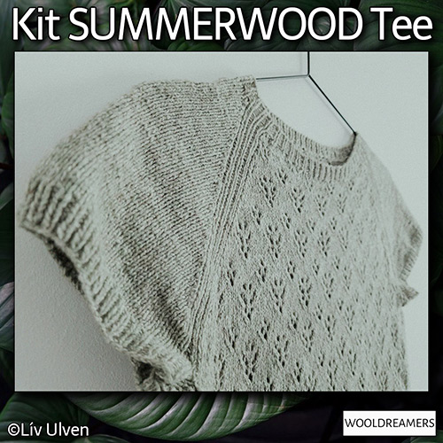 km401 Kit Summerwood Tee : ITO Yarn