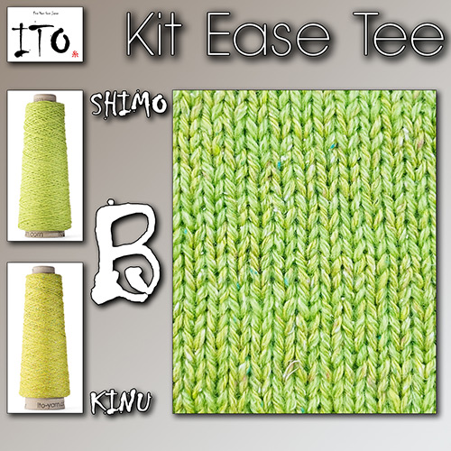 km407 Kit Ease Tee : ITO Yarn