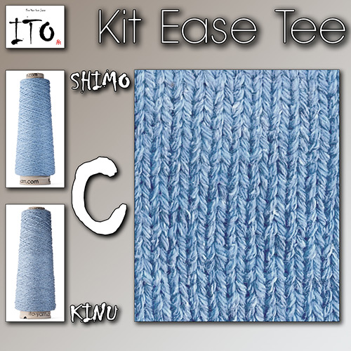 km407 Kit Ease Tee : ITO Yarn
