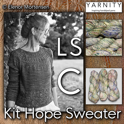 km409 Kit Hope Sweater LS-C : Yarnity Yarn