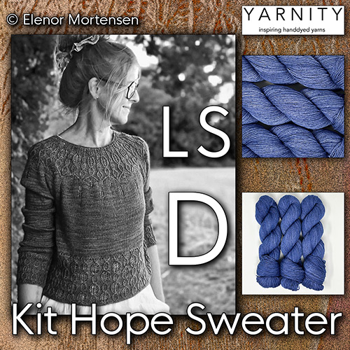 km409 Kit Hope Sweater LS-D : Yarnity Yarn