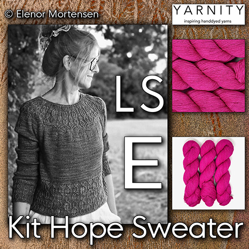 km409 Kit Hope Sweater LS-E : Yarnity Yarn