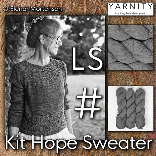 km409 Kit Hope Sweater LS : Yarnity Yarn