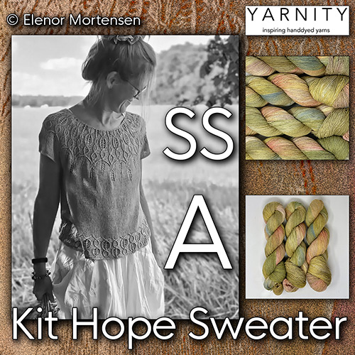 km409 Kit Hope Sweater SS-A : Yarnity Yarn
