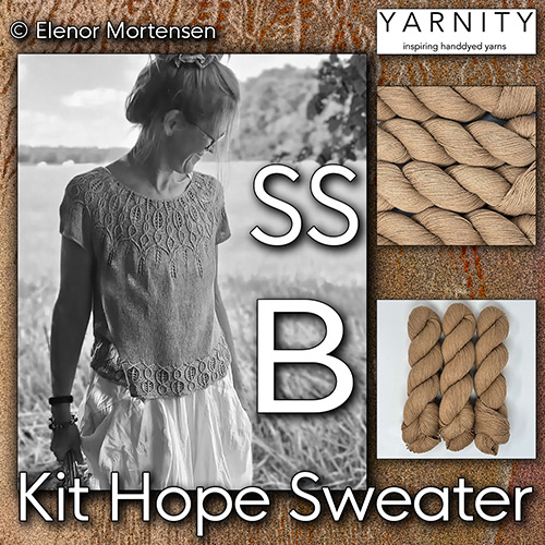 km409 Kit Hope Sweater SS-B : Yarnity Yarn