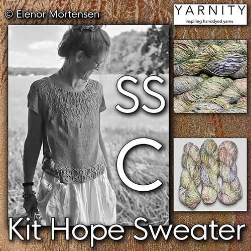 km409 Kit Hope Sweater SS-C : Yarnity Yarn