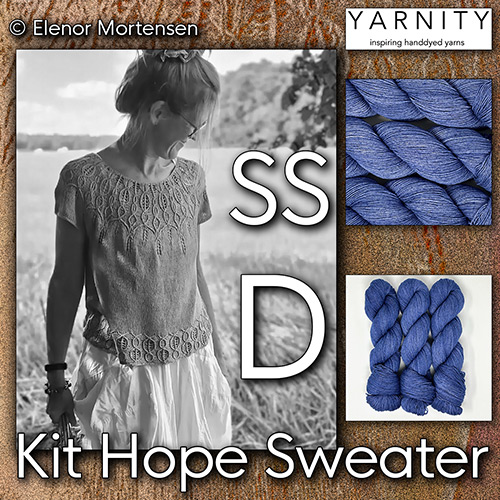 km409 Kit Hope Sweater SS-D : Yarnity Yarn