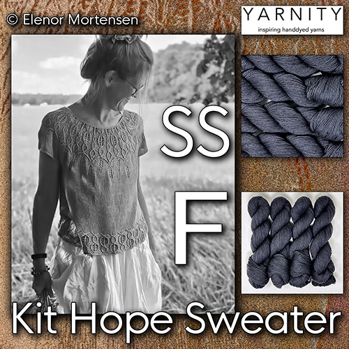 km409 Kit Hope Sweater SS-F : Yarnity Yarn