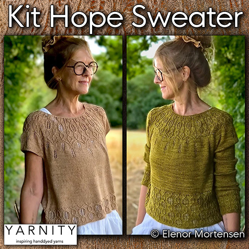 km409 Kit Hope Sweater Yarnity Yarn