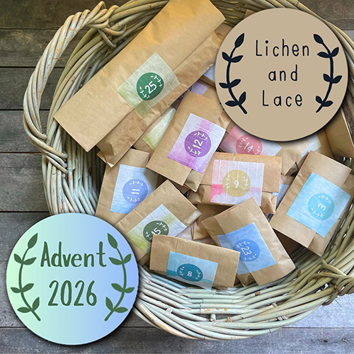 km411 Kit Advent LL 2026 (KALendario dell'Avvento 2026 LL) : Lichen and Lace