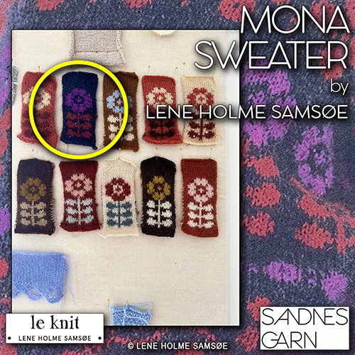 km412 Pattern Mona Sweater di LE KNIT by Lene Holme Samsøe km412 Pattern Mona Sweater di LE KNIT by Lene Holme Samsøe