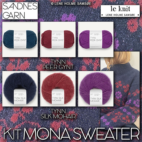 km412 Kit Mona Sweater K with Sandnes Garn km412 Kit Mona Sweater K with Sandnes Garn