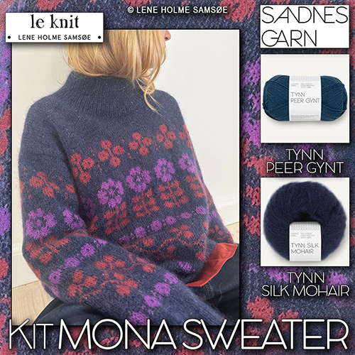 km412 Mona Sweater : Sandnes Garn km412 Mona Sweater : Sandnes Garn