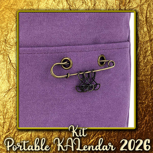 km413 Kit Portable KALendar 2026 : Della Q Nora Big Bucket