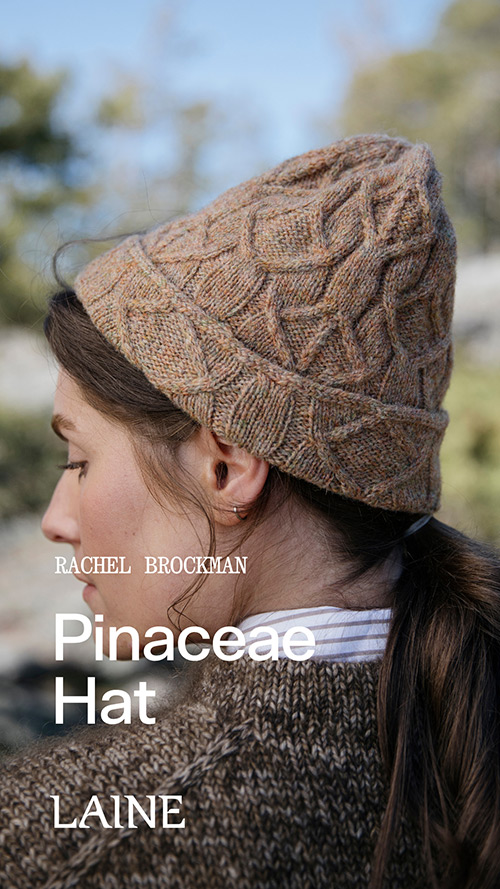 rk26 A-I Rachel Brockman : Pinaceae Hat rk26 A-I Rachel Brockman : Pinaceae Hat