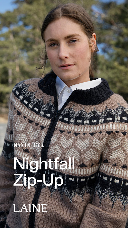 rk26 A-I Maxim Cyr : Nightfall Zip-Up rk26 A-I Maxim Cyr : Nightfall Zip-Up